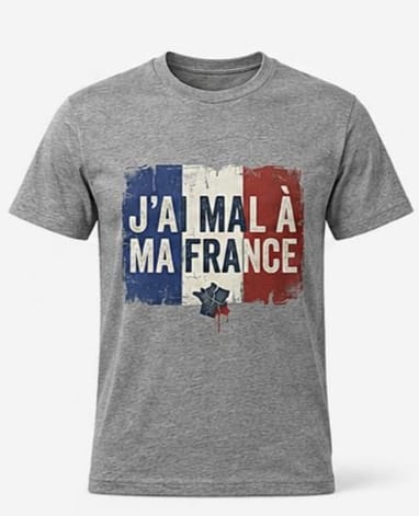 T-Shirt J'ai Mal à ma France